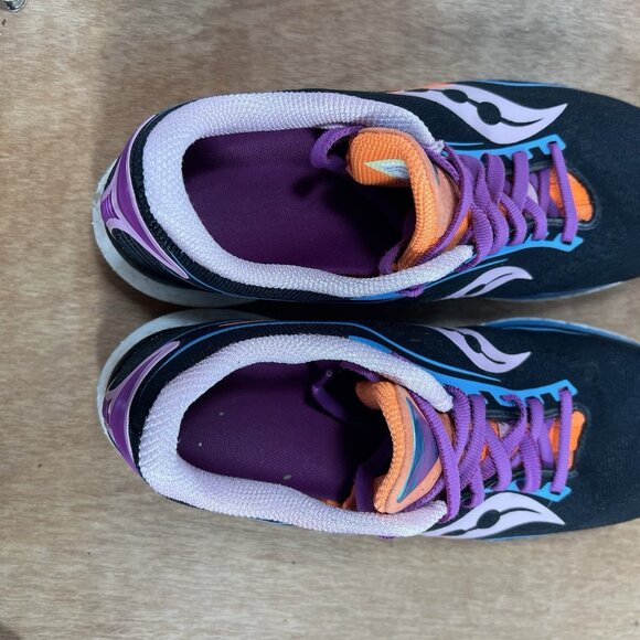 Saucony Endorphin Speed Woman’s Size 9 Shoes Athletic Running Black Sneakers - Picture 8 of 9